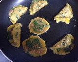 簡単♡お弁当に♡ひとくちツナにら玉作り方2写真