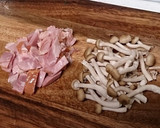 しめじとベーコンとほうれん草の和風炒め♡作り方1写真