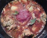 チキンのパプリカ煮作り方7写真