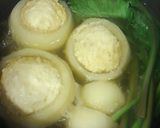 かぶの肉詰めスープ煮作り方5写真