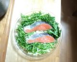 鮭と野菜のレンジ蒸し作り方1写真