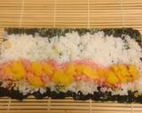 ☺カラフルでかわいい♪トロたく巻き寿司☺作り方3写真