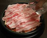 にらだれが決め手！豚バラ肉と白菜の蒸し煮作り方4写真