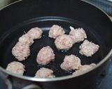 ☆ピーナツ入り肉団子のあんかけ焼きそば☆作り方4写真
