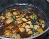 ☆ピーナツ入り肉団子のあんかけ焼きそば☆作り方6写真