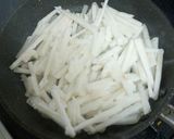 居酒屋風☆細切り長芋のチーズ焼き作り方2写真
