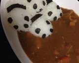 子供が喜ぶ ❤️ パンダ キャラ弁作り方5写真