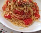5分でできる♪トマトとツナのスパゲティ作り方7写真