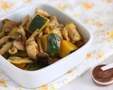 鶏とかぼちゃの甘辛炒め作り方4写真