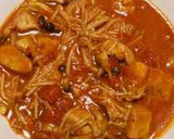 やみつき♪きのこと鶏肉トマデミソース炒め作り方10写真