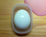 お弁当に 簡単 ぺたんこゆで卵　アレンジ作り方1写真