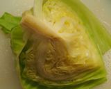 1/4カットで！簡単まん丸ロールキャベツ作り方1写真