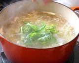 菜の花と鶏肉のペペロンチーノ！春パスタ♪作り方10写真