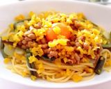 納豆パスタ〜つぼ漬け大活躍〜作り方4写真