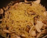 キノコのナポリタン焼きそば作り方4写真