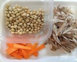 節分豆で大豆と根菜の生姜煮作り方1写真