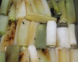 黒焼き長ネギのお浸し作り方4写真