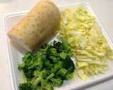カレー風味♪鶏肉と長いものグラタン作り方1写真