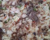 粉末焼きそばソース＊お手軽チャーハン作り方11写真