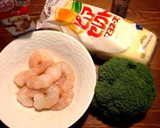 簡単！エビとブロッコリーのマヨ炒め♡作り方1写真