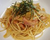 白菜とベーコンのカレーパスタ作り方5写真