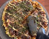 少ない材料で簡単！大きいお好み焼き作り方11写真