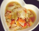 白菜と残り野菜のツナ煮作り方3写真
