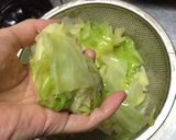 茹でキャベツのごまマヨサラダ作り方6写真