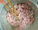 カブとブロッコリーの肉味噌チーズ焼き作り方4写真