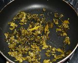 高菜de簡単♪バター醤油チャーハン☆作り方1写真