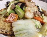 糖質制限ダイエット 島豆腐麺五目焼きそば作り方6写真