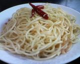 簡単！！ペペロンチーノ風焼きそば作り方3写真