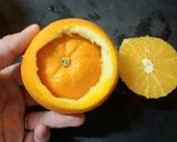 おもてなし♡オレンジのフルーツバスケット作り方6写真