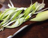 風邪をひいたときのネギ鶏うどん作り方3写真