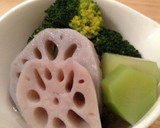 話題の副菜作り置き②料亭の蓮根のおひたし作り方6写真