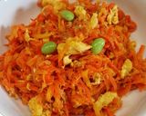 簡単に！ご飯のおかず、にんじんシリシリ作り方5写真