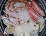 焼きそばで♪かに鍋からの塩ラーメン作り方2写真