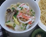 焼きそばで♪かに鍋からの塩ラーメン作り方3写真