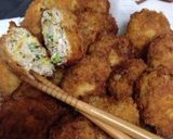 白菜と豆腐のメンチカツ作り方4写真