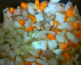 祖母直伝！鶏肉と大根のトマトスープ作り方4写真