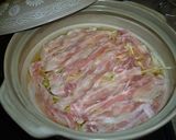 材料２つ☆白ネギで豚しゃぶ☆はりはり鍋風作り方4写真