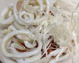 《簡単♪小鉢》イカとキムチの和え物作り方8写真