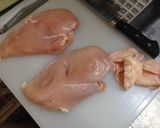 初めての鳥ハム✴︎簡単でビックリ作り方1写真