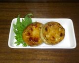 シャキ旨♪レンコン鶏つくねのはさみ焼き作り方8写真