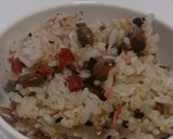 節分豆の残りで大豆の炊き込みご飯♪作り方2写真