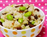 混ぜるだけ☆枝豆とアサリのしぐれ煮ごはん作り方3写真