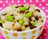 混ぜるだけ☆枝豆とアサリのしぐれ煮ごはん作り方3写真