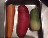 大根おろしで崖の上のポニョ作り方1写真