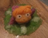 大根おろしで崖の上のポニョ作り方2写真