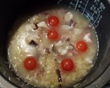 タコとトマトの炊きこみご飯作り方3写真